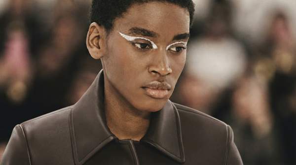 Editorial illustration for Color, Glitter, and Drama: The Top Beauty Trends from Paris Fashion Week S/S 2027