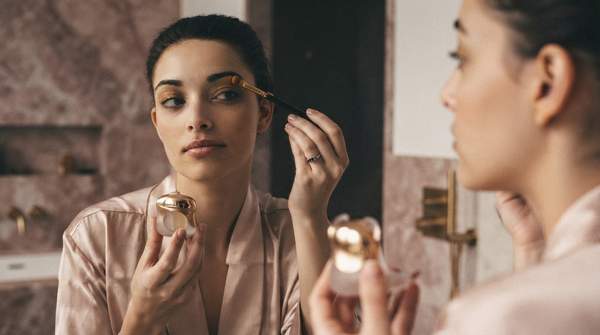 Editorial illustration for How Long-Wear Makeup Works: The Polymer Films Behind Smudge-Proof Claims